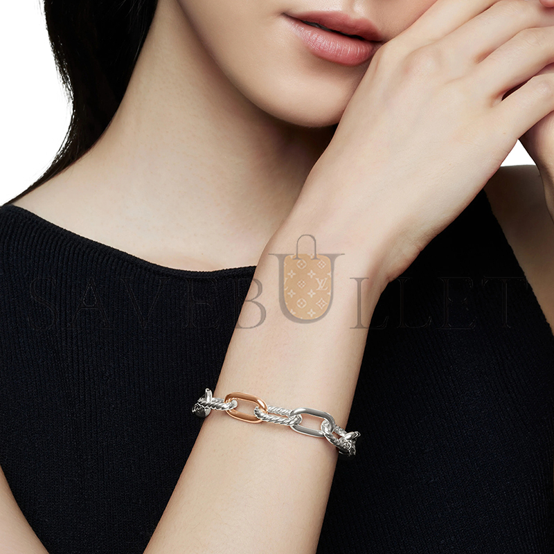 DAVID YURMAN DY MADISON® CHAIN BRACELET B13712 SR DAVID YURMAN DY MADISON® CHAIN BRACELET B13712 SR